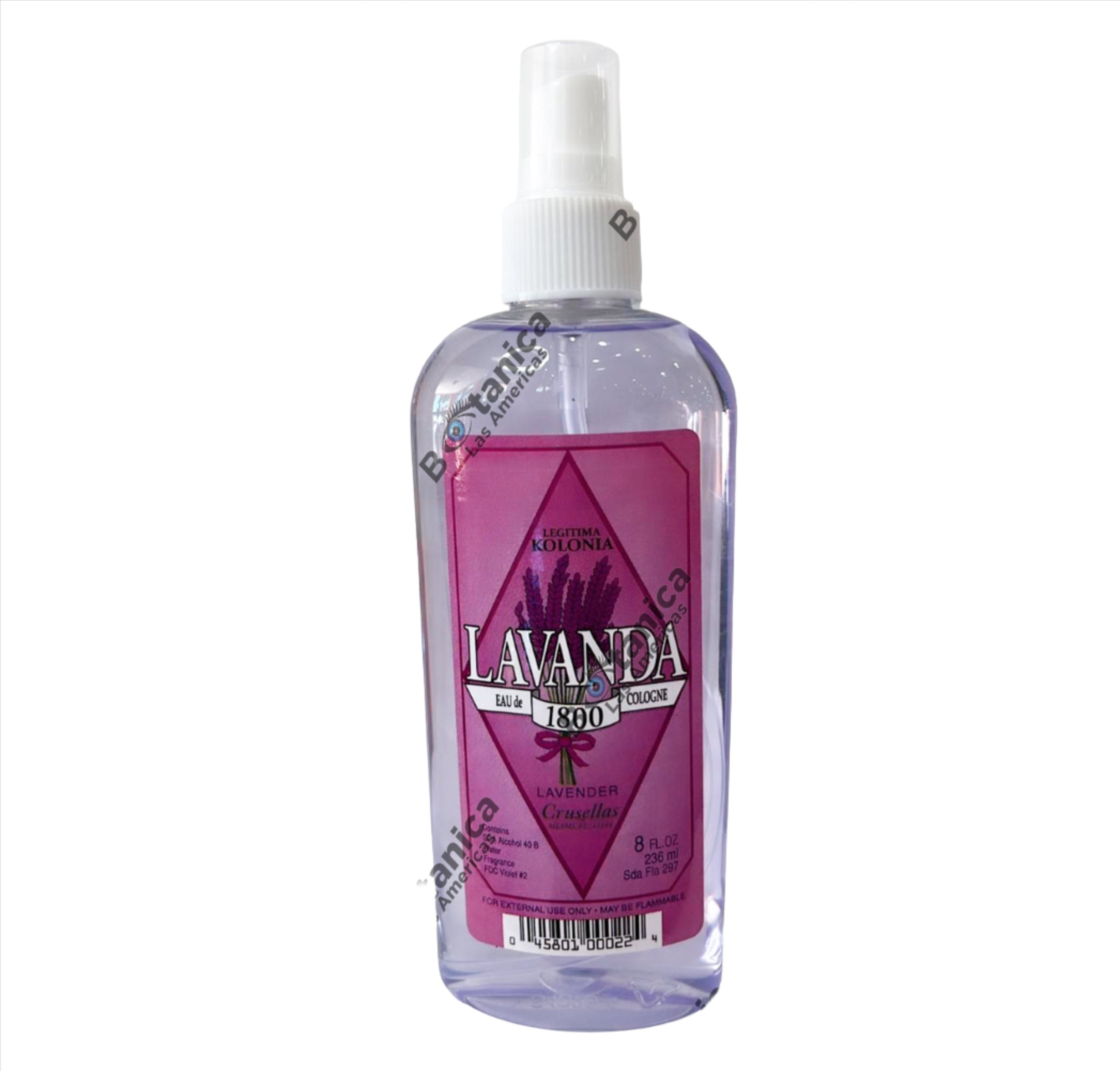 Colonia Lavanda (8 Oz) / Cologne Lavanda (8 Oz)