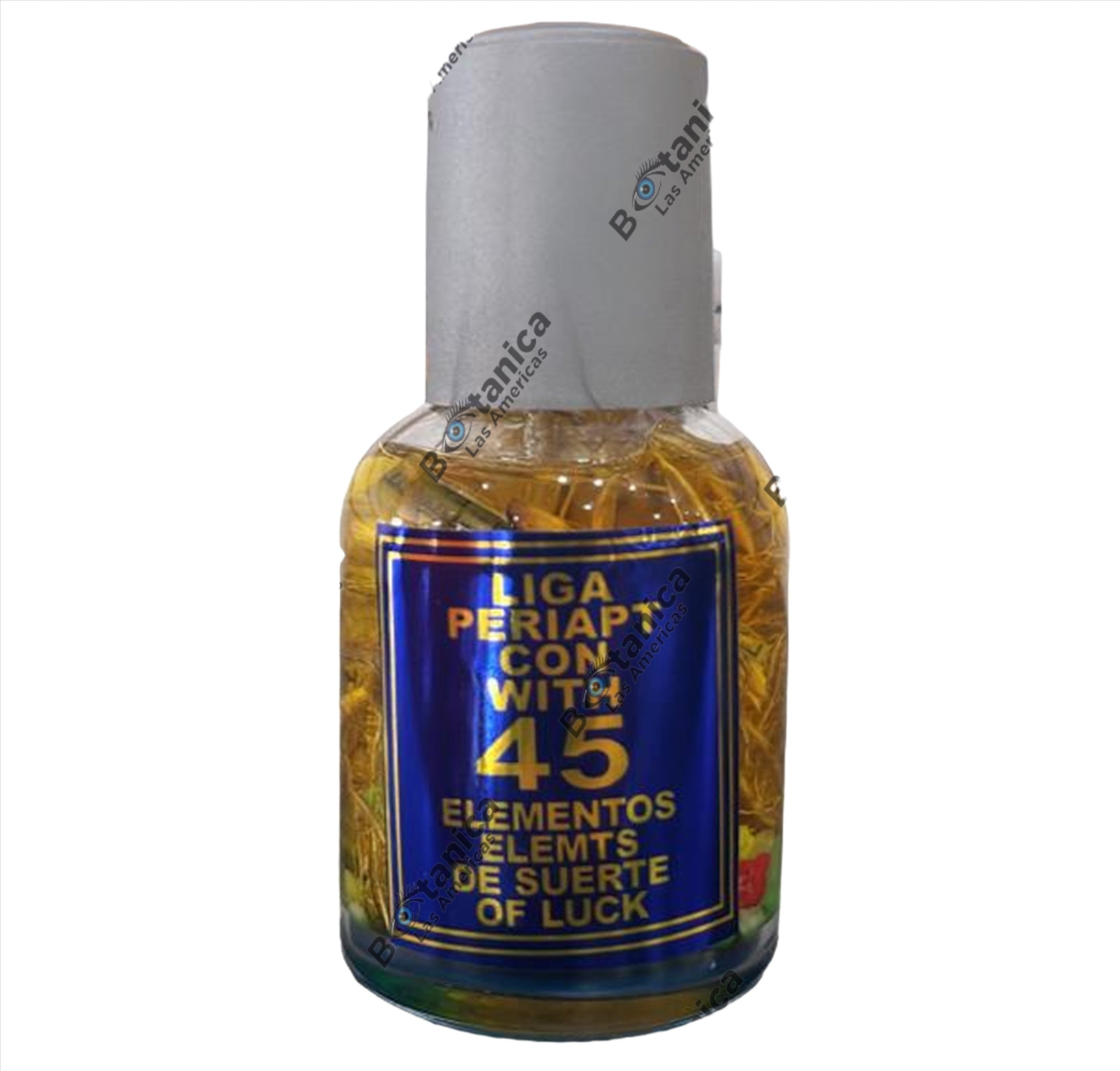 Fragancia De Aceite Liga Con 45 Elementos De Suerte / Scented Oil Periapt With 45 Elements Of Luck