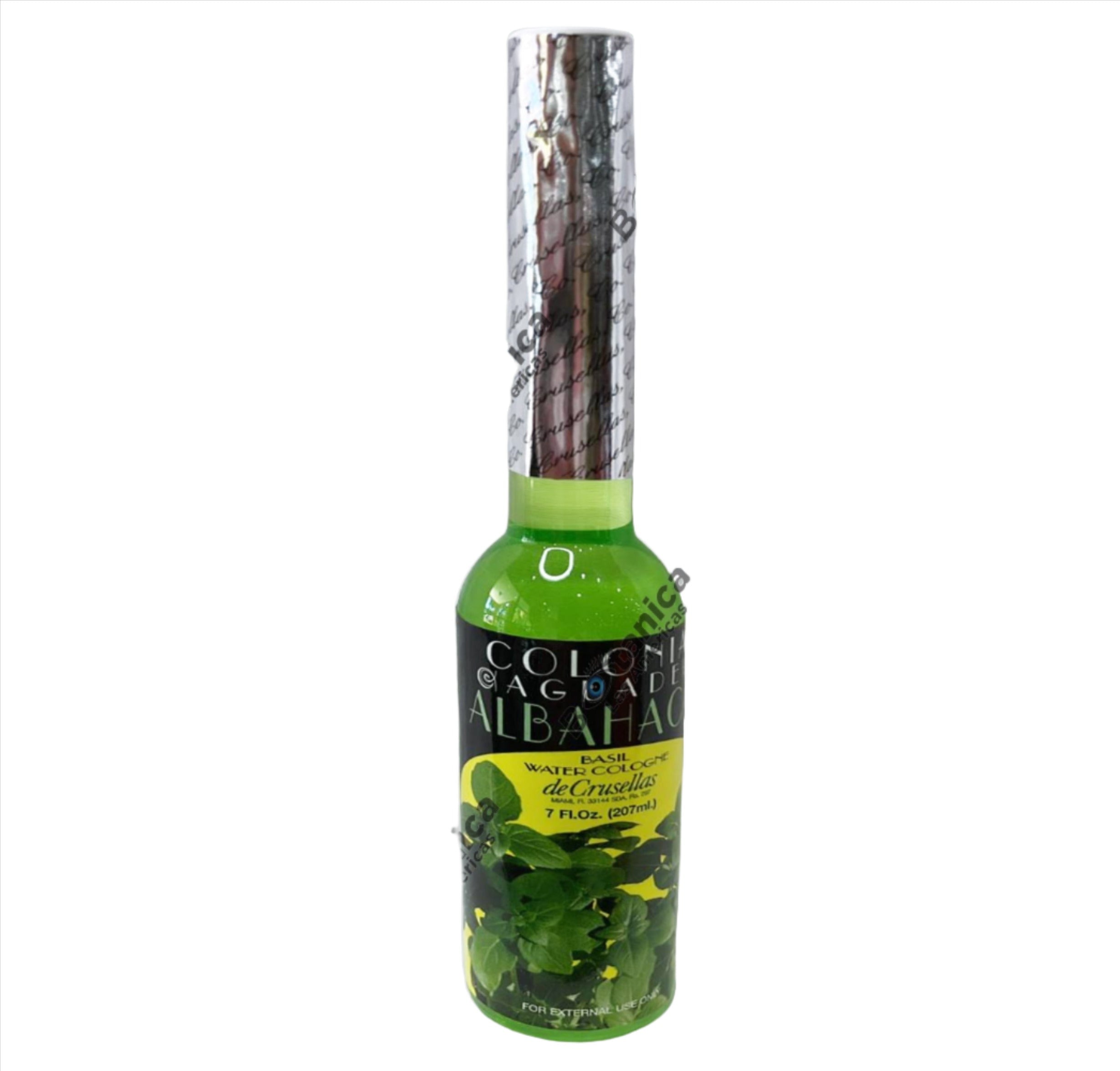 Colonia Agua De Albahaca (7 Oz) / Cologne Labahaca Water (7 Oz)
