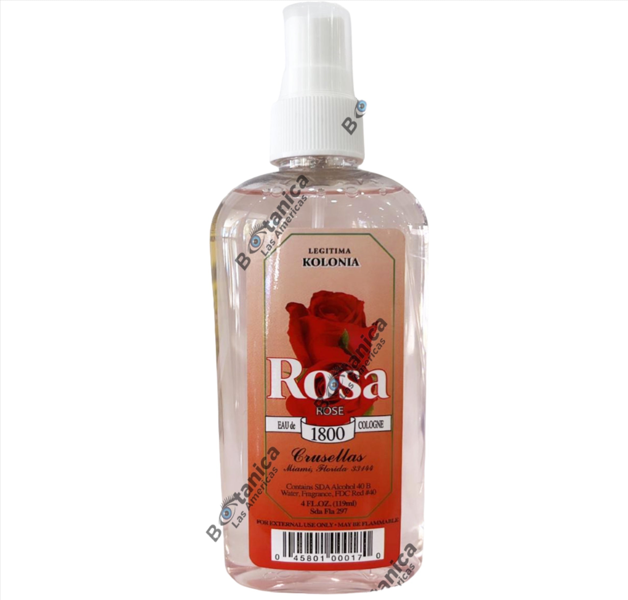 Colonia Rosa (4 Oz) / Cologne Rose (4 Oz)