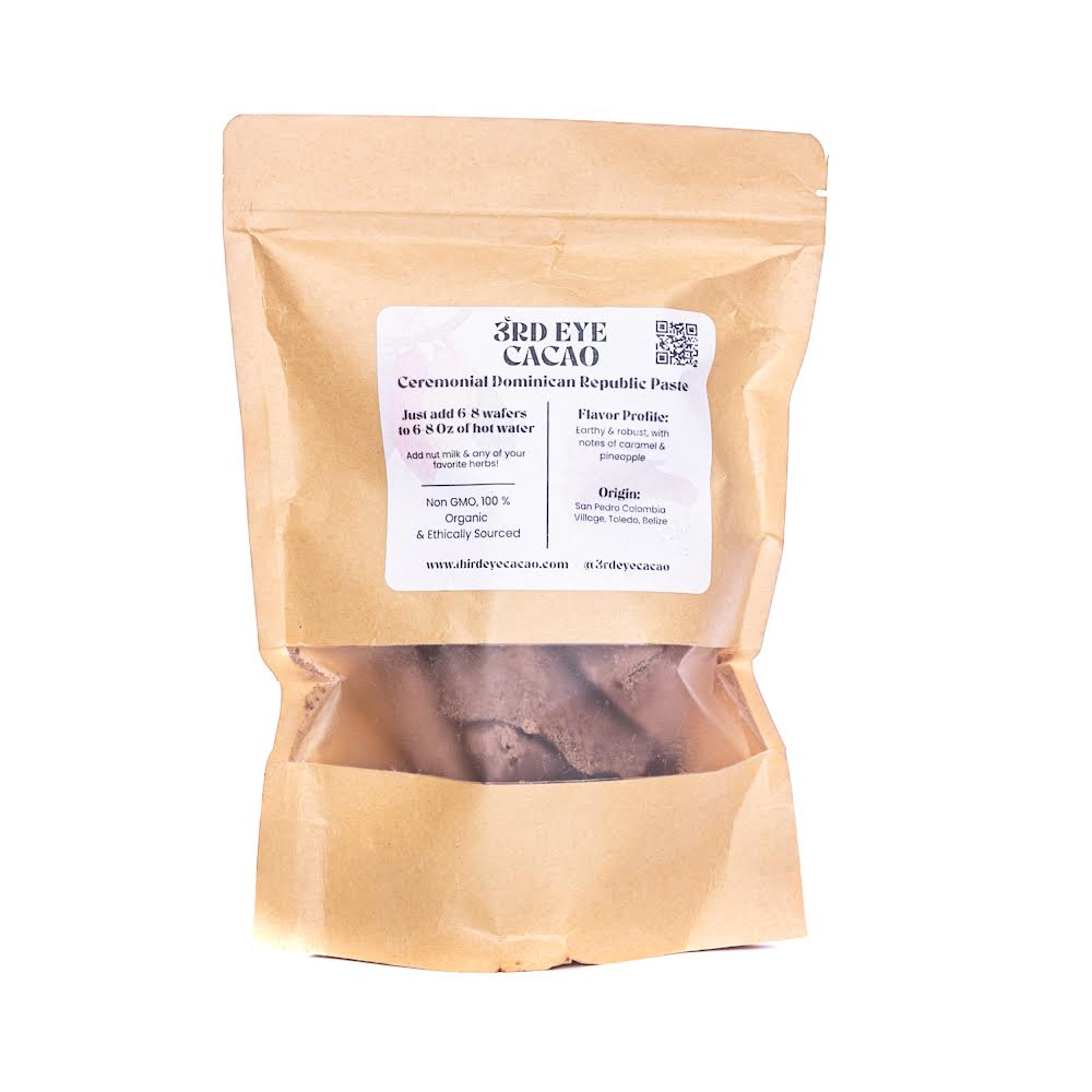 Ceremonial Dominican Republic Cacao Paste 1lb