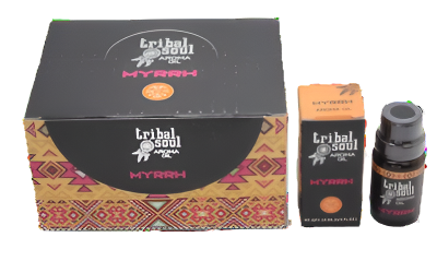 Tribal Soul Aroma Oil - Myrrh - 10 ml (Box of 12 Bottles)
