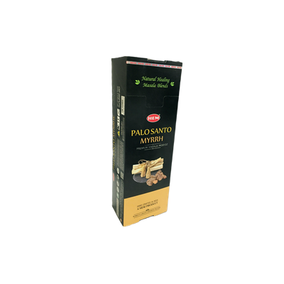 HEM Palo Santo Sandal Premium Masala Incense Sticks - Box of 6 Packs(select fragance)