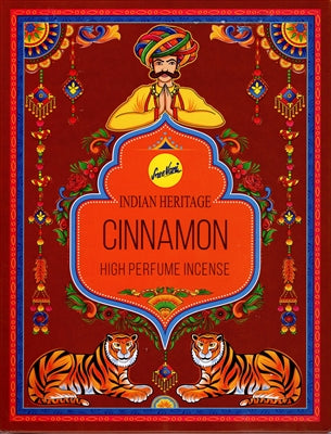 Indian Heritage Cinnamon - Incense Sticks (Wholesale Box of 12)(select fragance)