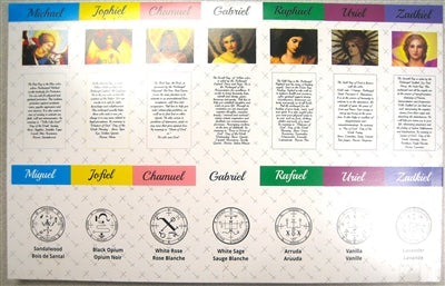 Goloka - 7 Individual Archangel Incense Sticks (7 packs x 15 grams)