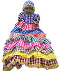 Baby Oya Doll Checkered Pattern(Single Doll)