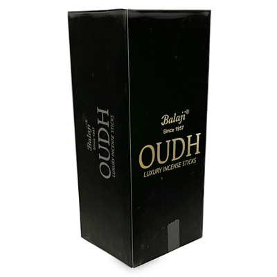 Balaji - OUDH, Luxury Incense Sticks (15 sticks x 12 packets)