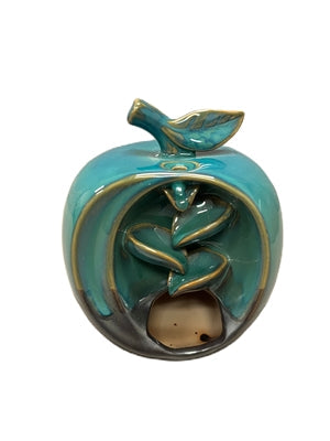 Backflow Cones Ceramic Burner 4.5" Apple Fruit Shape - Model 767717