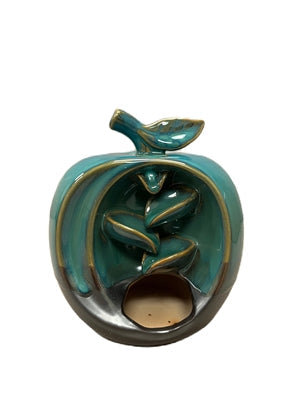 Backflow Cones Ceramic Burner 4.5" Apple Fruit Shape - Model 767717