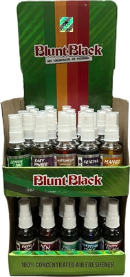 Blunt Black - Air Freshener 50 Pcs Display, Assorted Fragrances 30 ml each