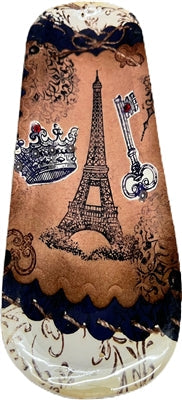 Wooden Handmade Incense Holder Boat Shape, Single - Eiffel Tower Model 2