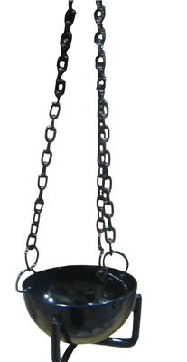 Black Iron Pot 2.5 inches - Set of 4