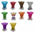 Glass Oil Burner or Warmer - Electric Aroma Lamps