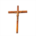 CRUZ DE MADERA CON CRISTO