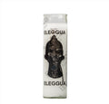 VELA BLANCA ELEGGUA(8")