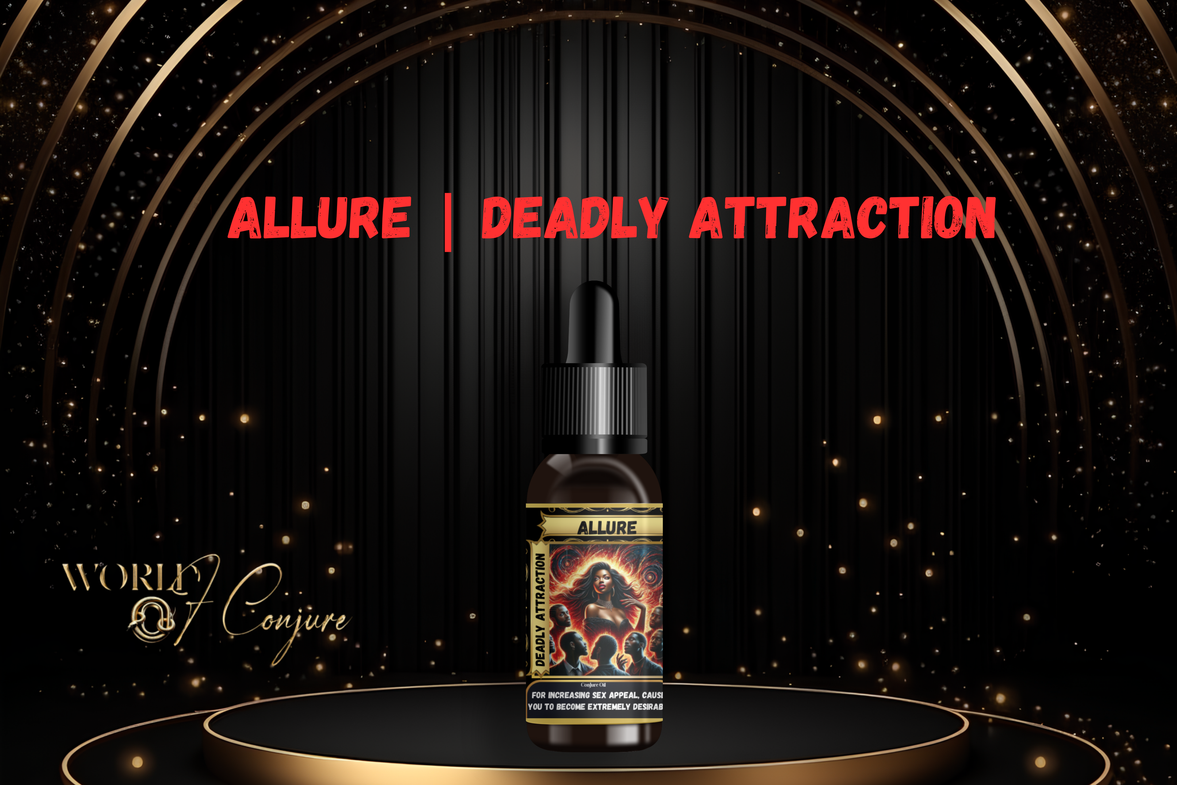 Allure | Deadly Attraction Condition Oil for Obsession, Seduction & Love Control