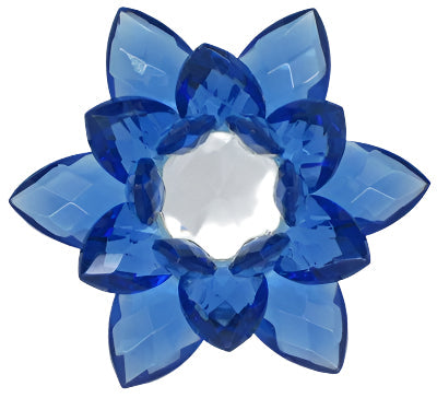 Crystal Lotus Flower - 20 mm (Select Color)