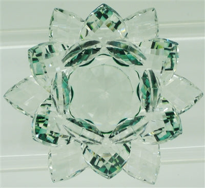Crystal Lotus Flower - 30 mm - Light Colors