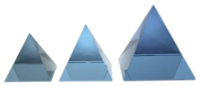 Crystal Pyramid 50mm (Glass) - Select Color