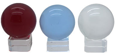 Crystal Ball with Base 40mm - Select Color