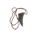 Amuleto de collar de cuerno Santeria(Eleggua)