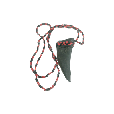 Amuleto de collar de cuerno Santeria(Eleggua)