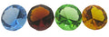 Diamond Paperweight Crystal 50mm - Select Color