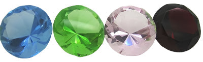 Diamond Paperweight Crystal 20mm - Select Color