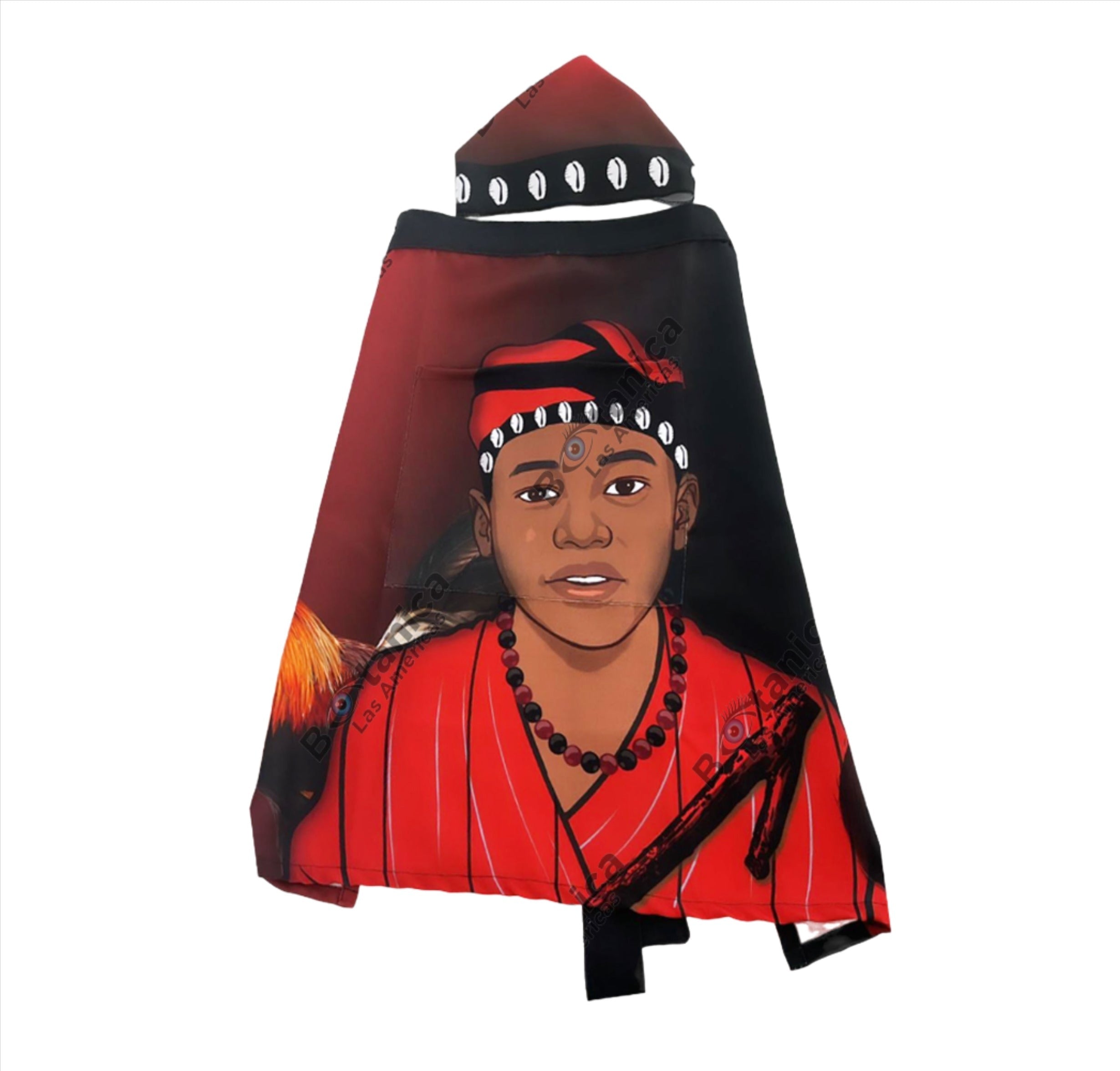 Delantal Corto Con Quilla / Short apron with keel ( ELEGGUA)