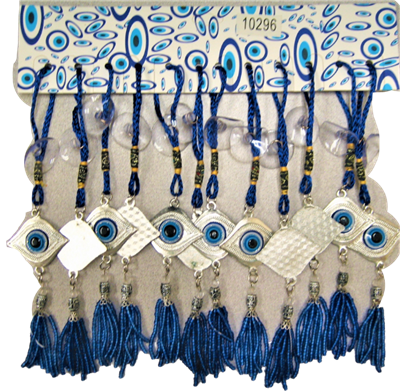 Evil Eye Pendant/Charm 8" Model EE10296 (12)