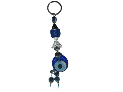 Fish Evil Eye Key Chain - 6''