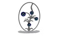 Evil eye palm tree design 4" Model EE1003 (Select Color)
