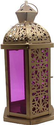 Gold & pink lantern (gold & pink ) Model F24