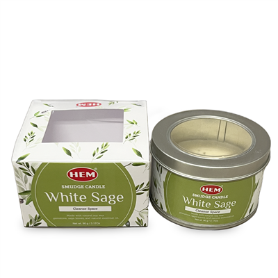 HEM Smudge Candle - White Sage
