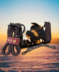 Montana West Hair-On Cowhide Crossbody Wallet