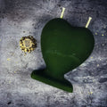 Beeswax Twin Flame Love Spell Candle - Soul Mate & True Love Magic