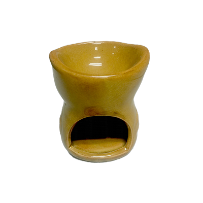 Ceramic Tea Light Oil Burner - Owl - Random Color