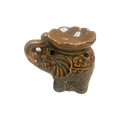 Ceramic Tea Light Oil Burner - Elephant - Random Color