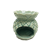 Ceramic Tea Light Oil Burner -Pineapple - Green