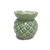 Ceramic Tea Light Oil Burner -Pineapple - Green