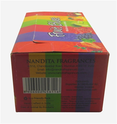 Nandita Fruit Blast Incense Sticks 15 Grams (12/Box)