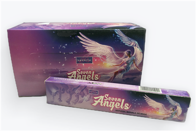 Nandita Seven Angels Incense Sticks 15 Grams (12/Box)