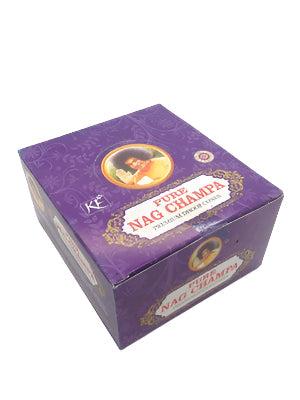 Pure Nag Champa Premium Dhoop Cones (12/box)