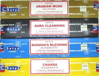 [Master List] Satya Incense Sticks (Box of 12 x 15 grams) BNG
