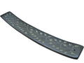 Black Soap Stone Ash Catcher (2)- Black Leaves on Vine- 006031