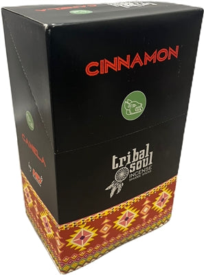Tribal Soul - CINNAMON - Incense Smudge Sticks (Box of 12 Packs)(select fragance)