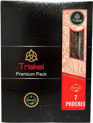 Triskel Naturally Line - 7 Poderes - (Box of 12 packs of 9 sticks)(SELECT FRAGANCE)