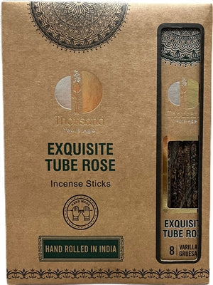 T.Y.A. Resin Incense Sticks - Exquisite Tube Rose - (12 x 8 sticks)(SELECT FRAGANCE)