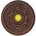 Wooden incense burners (circular vine design)