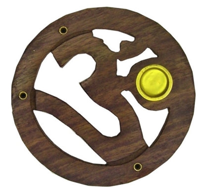 Wooden incense burners